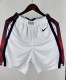 NBA Men Paris Olimpics 2024 USA National White Pant High Quality Name and Number Print