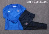 22/23 PSG Bule Sweater Tracksuit Thai Quality