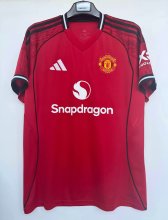 25/26 Manchester United Home Jersey Fans Version 1:1 Quality
