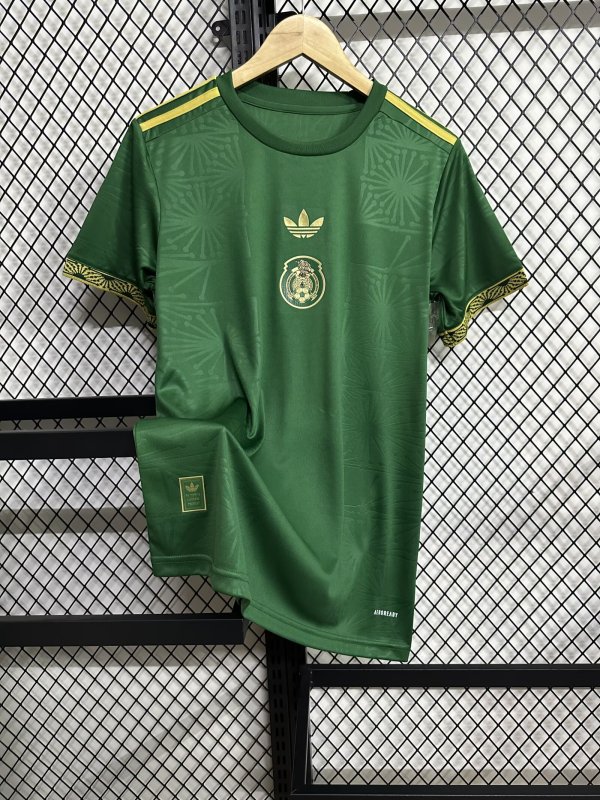 25/26 Mexico Green Jersey Fans Version 1:1 Quality hongpin
