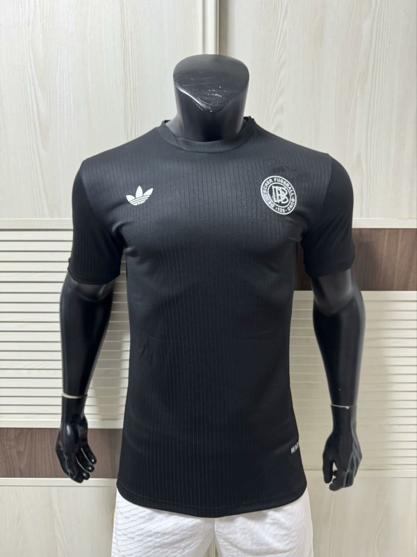 2025 GERMANY 125TH ANNIVERSARY BLACK PLAYER VERSION JERSEY