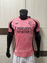 25/26 Real Madrid Pink Jersey Player Version 1:1 Quality