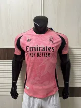 25/26 Real Madrid Pink Jersey Player Version 1:1 Quality