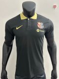 25/26 Barcelona Polo Black Jersey Player Version  1:1 Quality