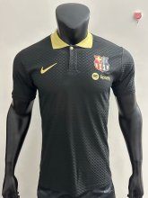 25/26 Barcelona Polo Black Jersey Player Version  1:1 Quality