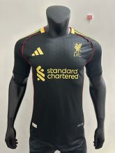 25/26 Liverpool Black Jersey Player Version 1:1 Quality xuejin