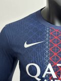 25/26 PSG Home Jersey Player Version Long Sleeve 1:1 Quality