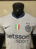 24/25 Inter Milan Away Jersey Player Version  1:1 Quality