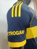 25/26 Boca Home Jersey Plaver Version Soccer Jersey