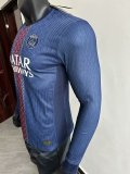 25/26 PSG Home Jersey Player Version Long Sleeve 1:1 Quality