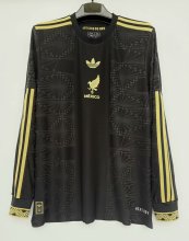 25/26 Mexico Black Jersey Long Sleeve Player Version 1:1 Quality