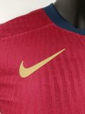 24/25 Barcelona TRAVIS SCOTT Home Jersey Special Sponsors Player Version  1:1 Quality