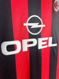 97/98 AC Milan Home Retro Jersey