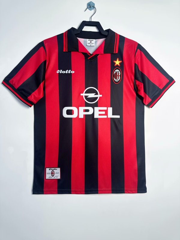 97/98 AC Milan Home Retro Jersey