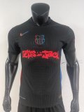 24/25 Barcelona TRAVIS SCOTT Away Jersey Special Sponsors Player Version  1:1 Quality