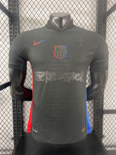 24/25 Barcelona TRAVIS SCOTT Away Jersey Special Sponsors Player Version  1:1 Quality