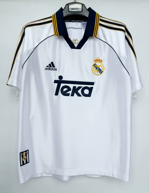 99/00 Real Madrid Home Retro Jersey