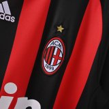 08/09 AC Milan Home Retro Jersey Long Sleeve