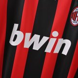08/09 AC Milan Home Retro Jersey Long Sleeve