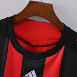 08/09 AC Milan Home Retro Jersey Long Sleeve