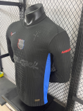 24/25 Barcelona TRAVIS SCOTT Away Long Sleeve Jersey Special Sponsors Player Version  1:1 Quality