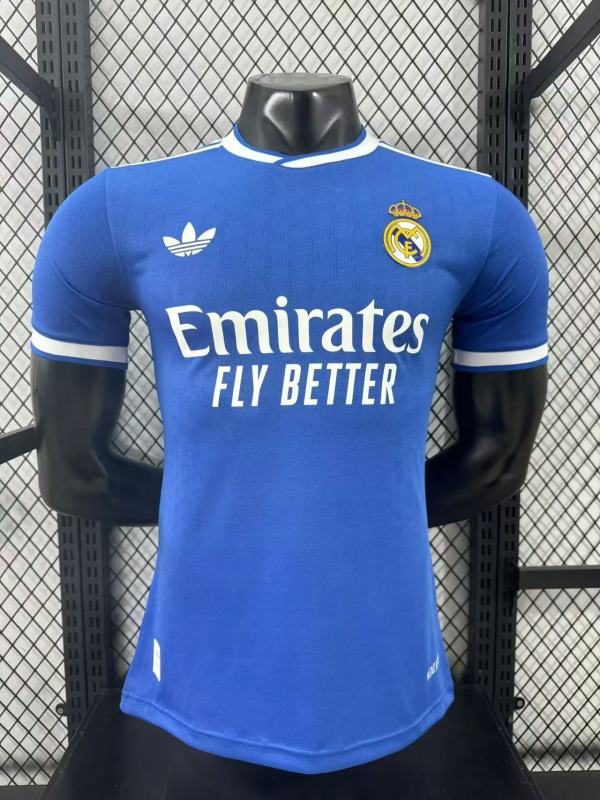 25/26 Real Madrid Third Jersey Player Version 1:1 Quality