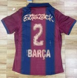 24/25 Barcelona TRAVIS SCOTT Jersey Player Version  1:1 Quality