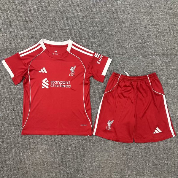 25/26 Liverpool Home Kids Jersey