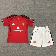 25/26 Man United Home Kids