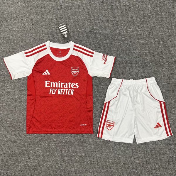 25/26 Arsenal Home Kids With Adiads Brand