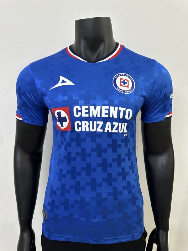 25/26 Cruz Azul Fubol Home Jersey Player Version 1:1 Quality