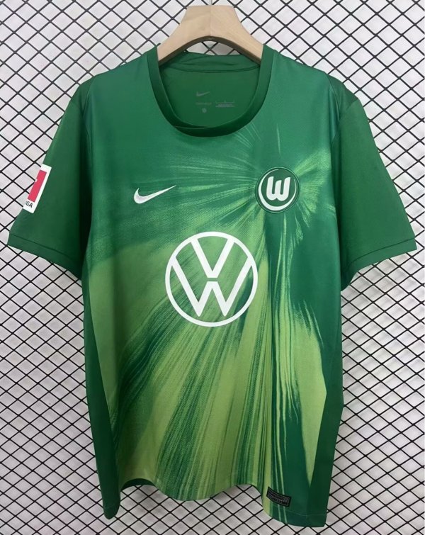 25/26 Wolfsburg Home Jersey Fans Version 1:1 Quality