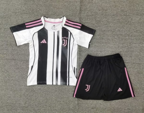 25/26 Juventus Home Kids Jersey