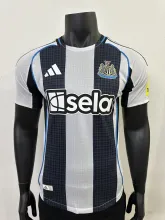 25/26 Newcastle Home Jersey With Sponsors Player Version 1:1 Quality