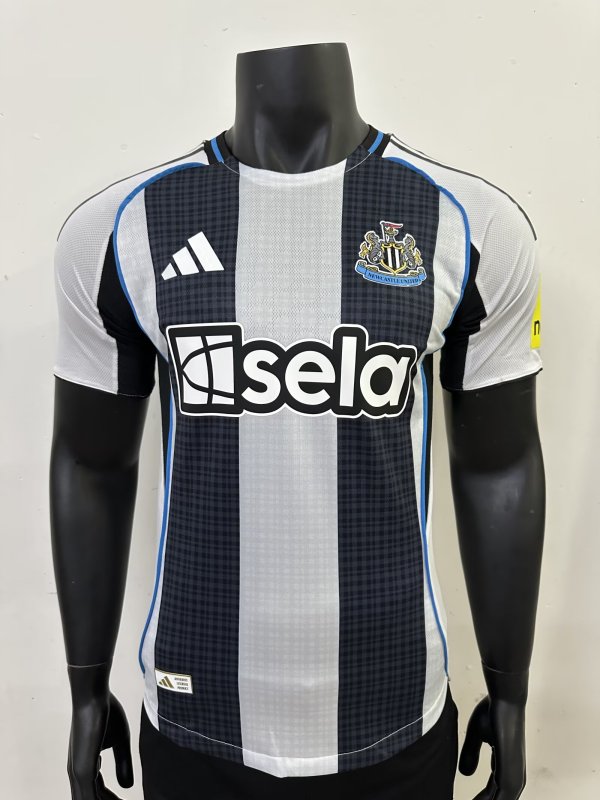 25/26 Newcastle Home Jersey With Sponsors Player Version 1:1 Quality
