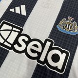 25/26 Newcastle Home Jersey With Sponsors Player Version 1:1 Quality