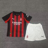 25/26 AC Mlian Home Kids Jersey