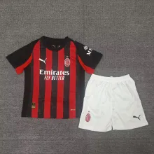 25/26 AC Mlian Home Kids Jersey