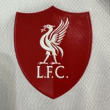 25/26 Liverpool White Jersey Player Version 1:1 Quality xuejin