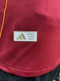 25/26 Roma Home Jersey With Sponsors Player Version 1:1 Quality