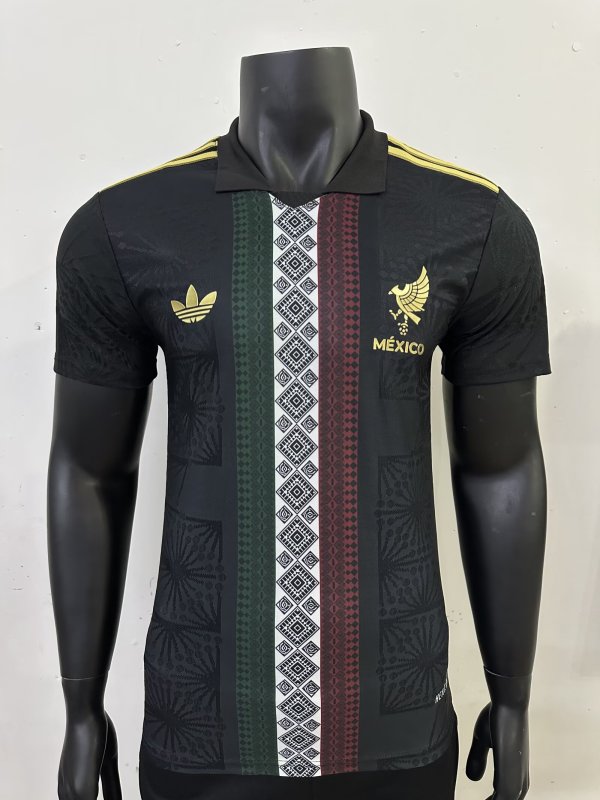 25/26 Mexico Black Jersey Player Version 1:1 Quality