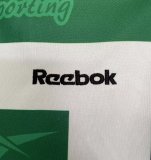 99/00 Sporting Lisbon Home Retro Jersey Thai Quality