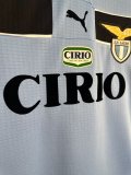 98/99 Lazio Home Retro Jersey Long Sleeve Thai Quality