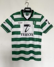 99/00 Sporting Lisbon Home Retro Jersey Thai Quality