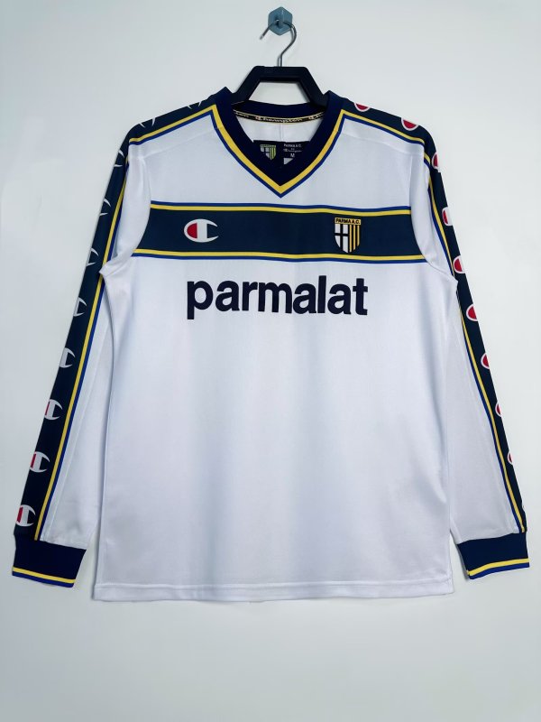 02/03 Parma Away Retro Jersey Long Sleeve Thai Quality