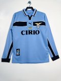 98/99 Lazio Home Retro Jersey Long Sleeve Thai Quality