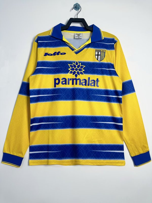 98/99 Parma Home Retro Jersey Long Sleeve Thai Quality