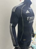 25/26 Real Madrid Away Long Sleeve Jersey Player Version 1:1 Quality