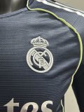 25/26 Real Madrid Away Long Sleeve Jersey Player Version 1:1 Quality