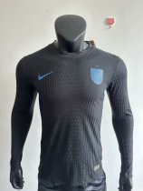 25/26 England Away Soccer Jersey Long Sleeve Player Version  1:1 Quality